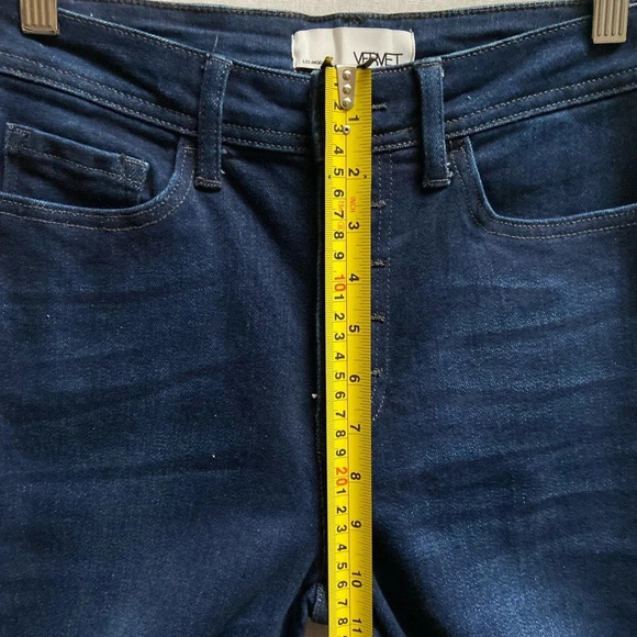 Vervet high waist Slim button fly  Jeans Sz 34/32 - Picture 11 of 14